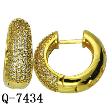 Neueste Design Kupfer Schmuck Ohrringe mit Gold überzogen